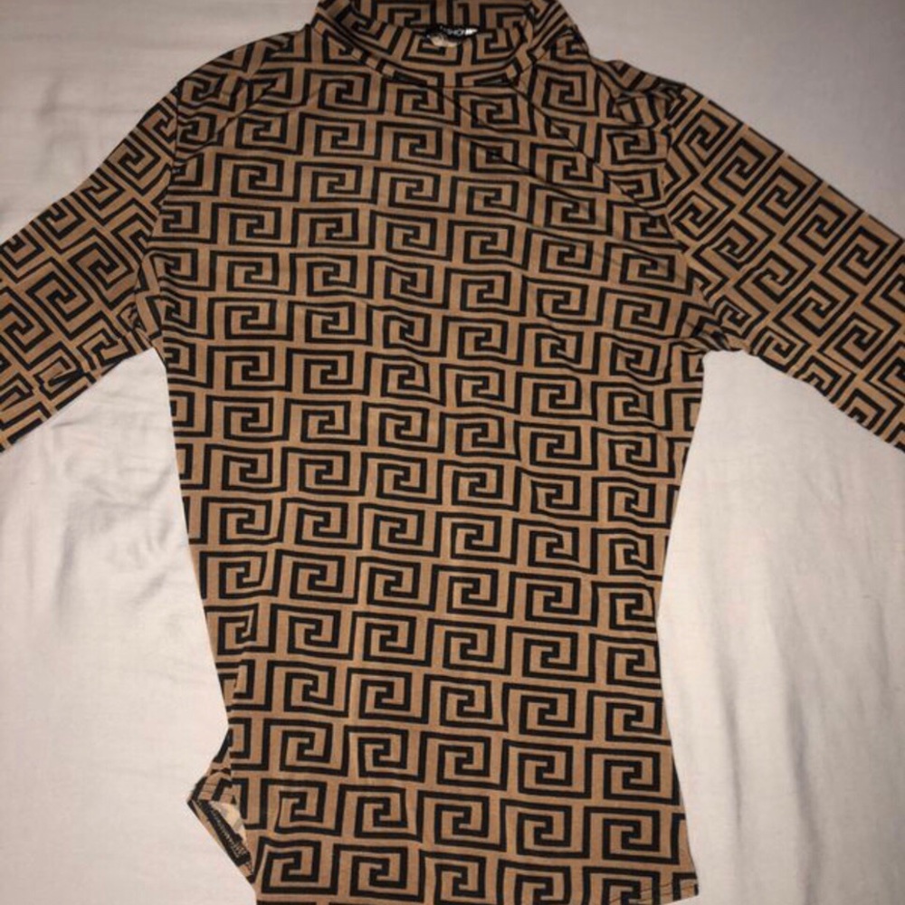 Fendi print bodysuit